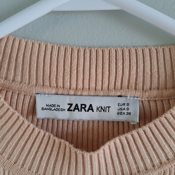 Zara Knit Keyhole Sweater S - Picture 3 of 3